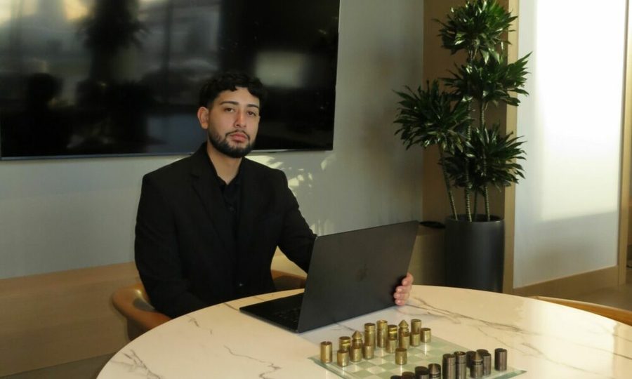 Luis Fernandez, founder of Nxgen Concrete, photographed for Voyage Utah